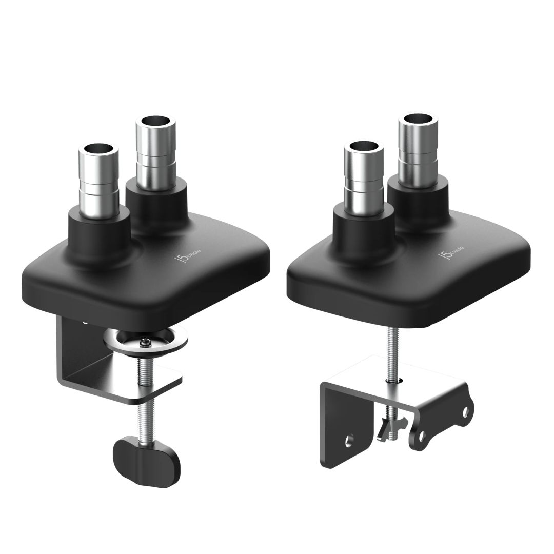 j5create JTSA102 Ergonomic Dual Monitor Mount