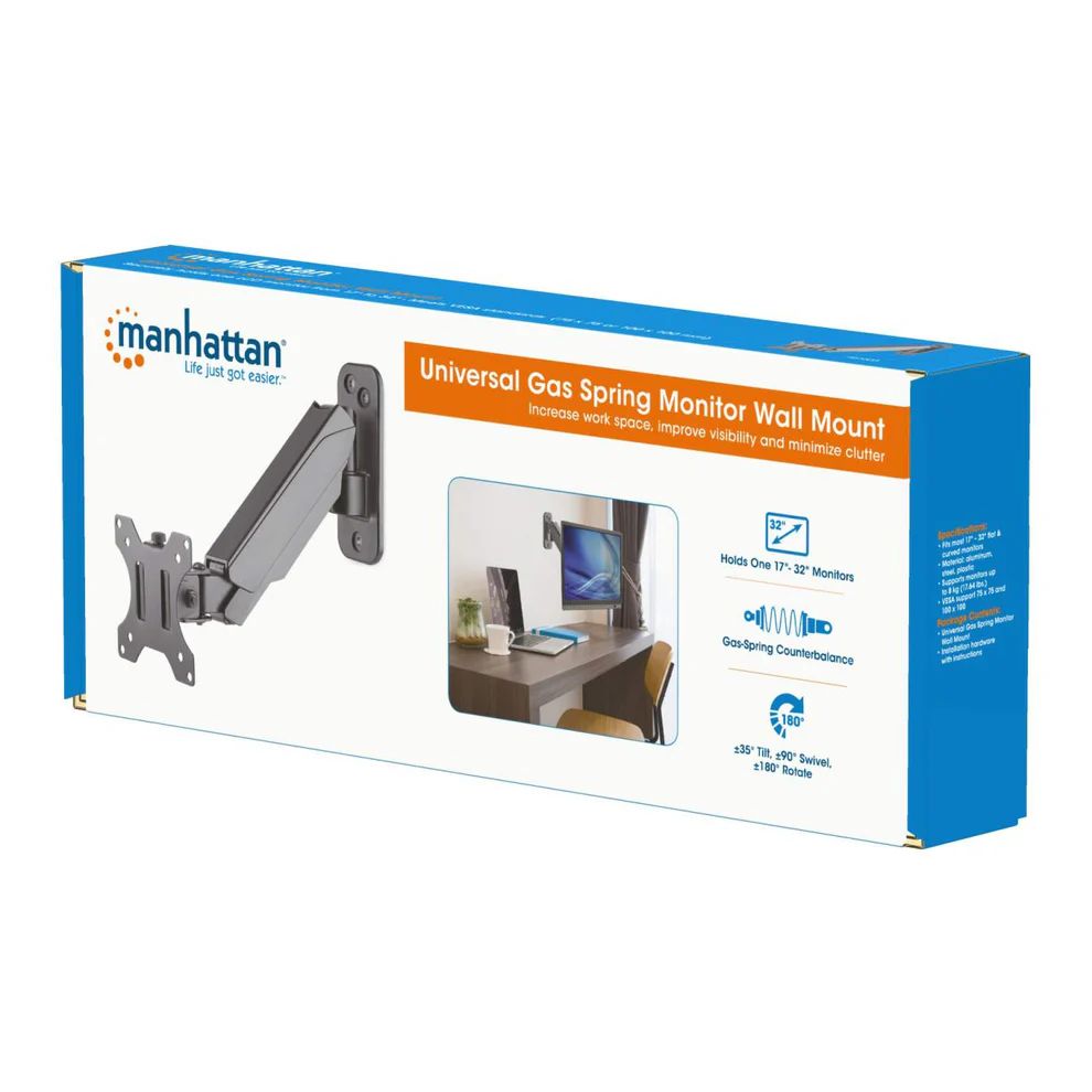 Manhattan Universal Gas Spring Monitor Wall Mount