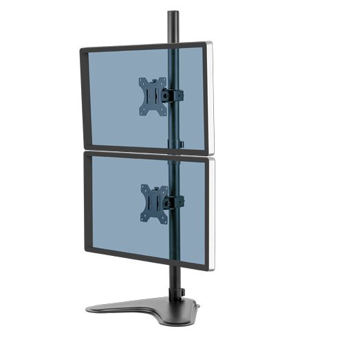 Fellowes Seasa Freestanding Dual Stacking Monitor Arm