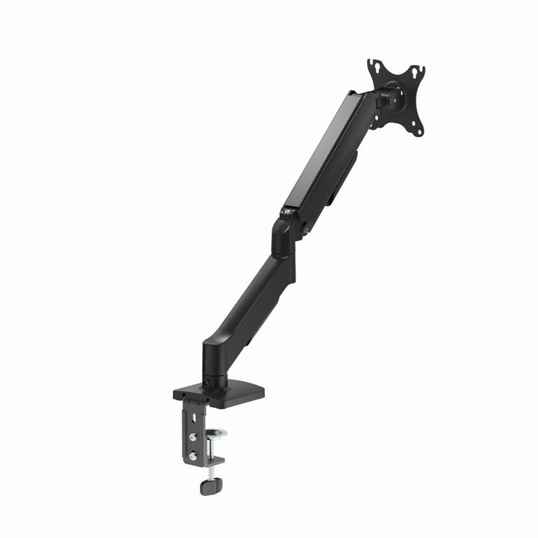 Gembird MA-DA1U-01 Adjustable desk display mounting arm with USB ports 17”-32” Black