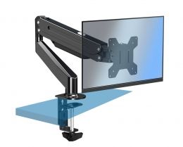Esperanza Desk Holder with gas spring for computer monitors 17