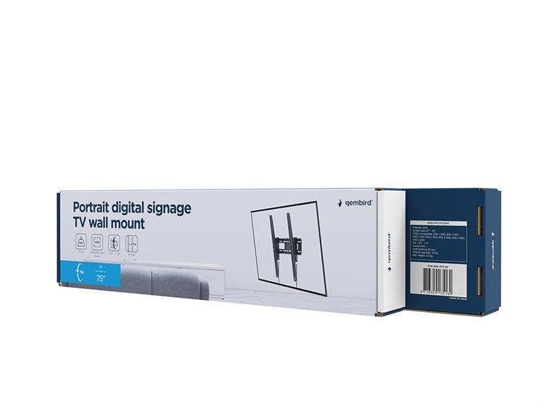 Gembird WM-75T-03 Portrait Digital Signage TV Wall Mount 37