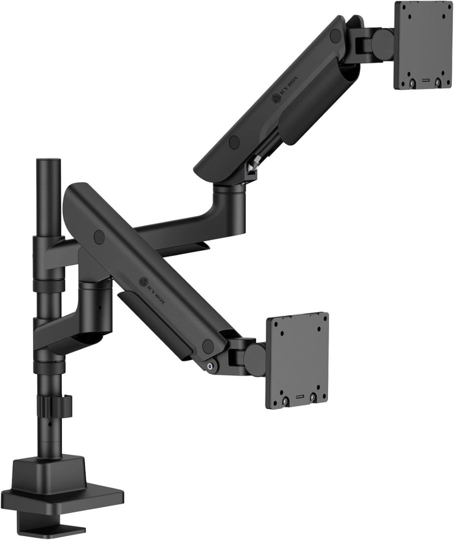 Raidsonic IcyBox IB-MS702-T Dual Monitor Stand 24