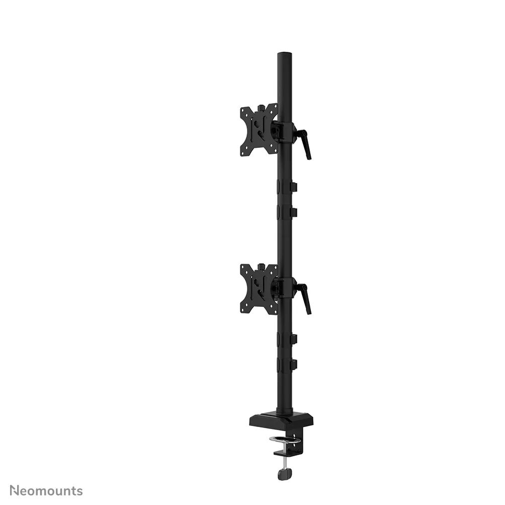 Neomounts DS60-600BL2V Dual monitor arm 10-32