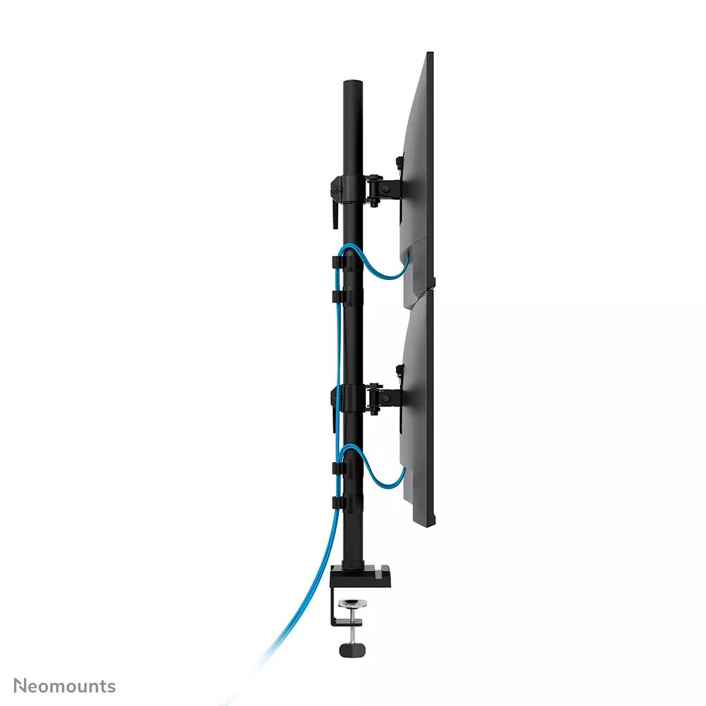 Neomounts DS60-600BL2V Dual monitor arm 10-32