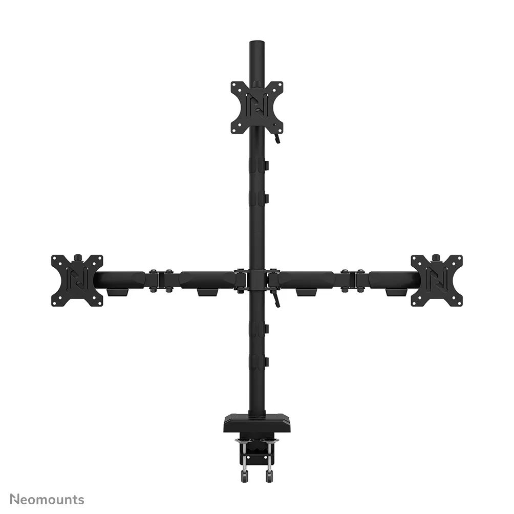 Neomounts DS60-600BL2-1 Triple monitor arm 10-32