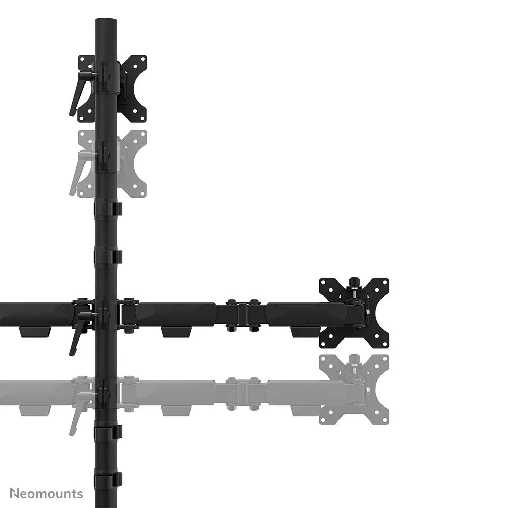 Neomounts DS60-600BL2-1 Triple monitor arm 10-32