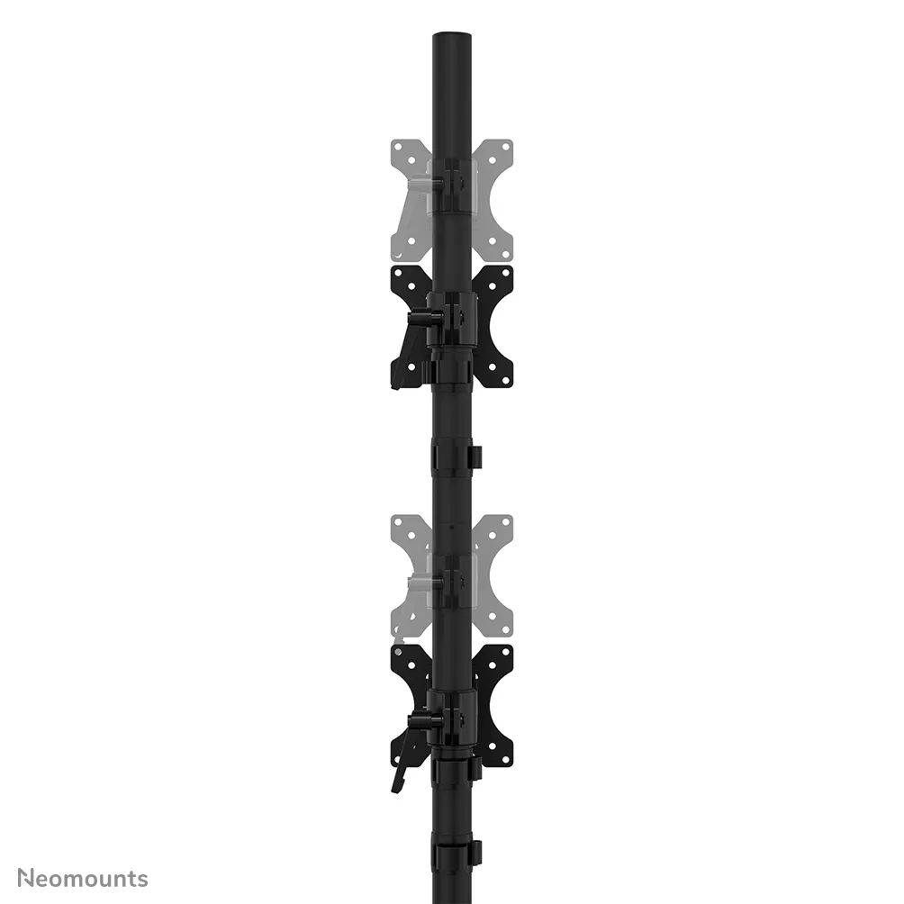 Neomounts DS45-600BL2V Dual monitor stand 10-32
