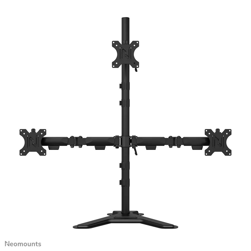 Neomounts DS45-600BL2-1 Triple monitor stand 10-32