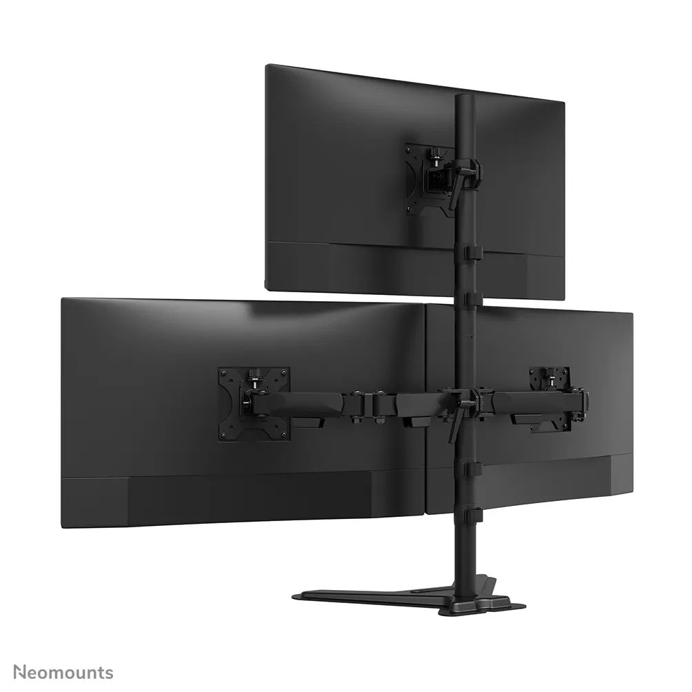 Neomounts DS45-600BL2-1 Triple monitor stand 10-32