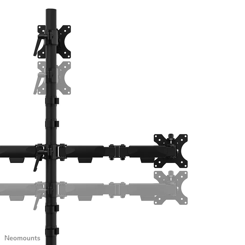 Neomounts DS45-600BL2-1 Triple monitor stand 10-32