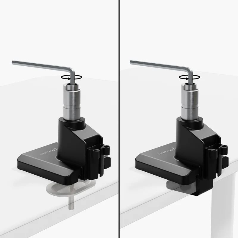 Arozzi Alzare Neo Single Gas Spring Monitor Arm Black