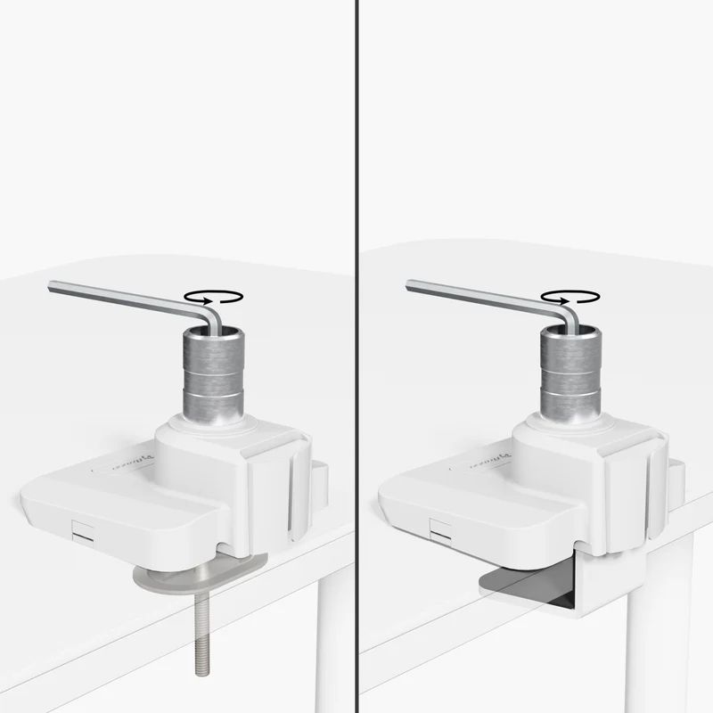 Arozzi Alzare Neo Pro Gas Spring Monitor Arm White