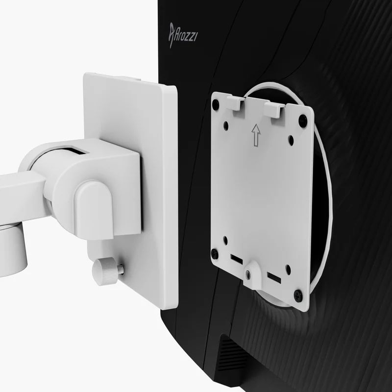 Arozzi Alzare Neo Pro Gas Spring Monitor Arm White