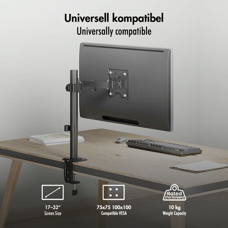 Logilink Arm length Monitor mount 17–32