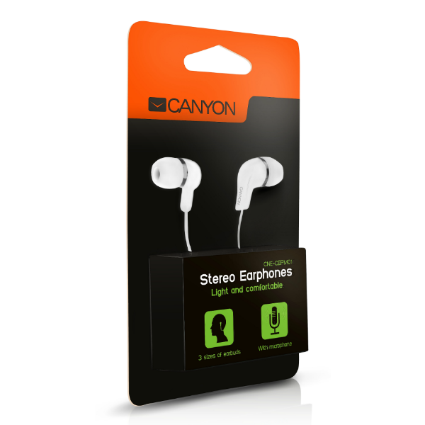 Canyon CNE-CEPM01W Headset White