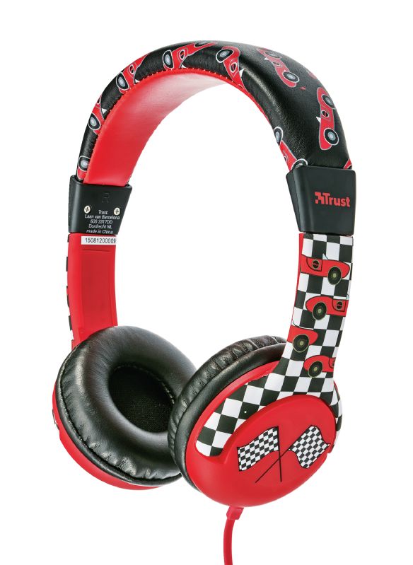 Trust Spila Kids Headphones Car Red