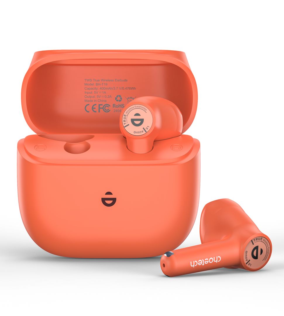 Choetech  BH-T19 TwinkleMinis ENC TWS Bluetooth Headset Orange