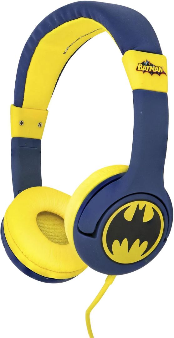 OTL Technologies Batman Caped Crusader Headphones for Kids Yellow/Blue