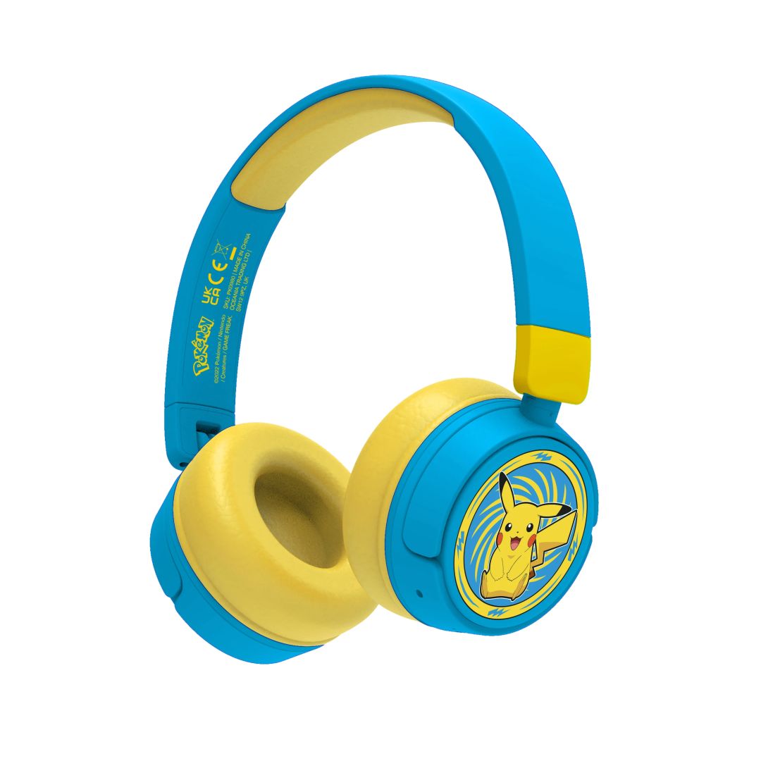 OTL Technologies Pokémon Pikachu Bluetooth Headset Blue