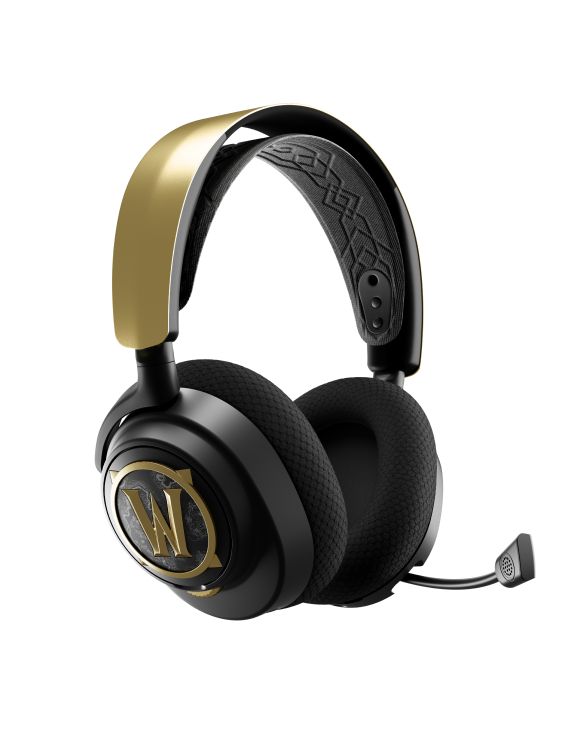 Steelseries Arctis Nova 7 WOW Edition Wireless Bluetooth Gaming Headset Black/Gold