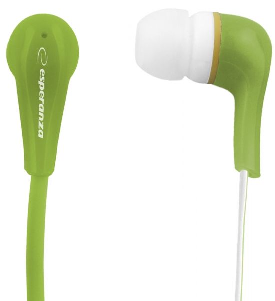 Esperanza EH146G Stereo Earphones Lollipop Green