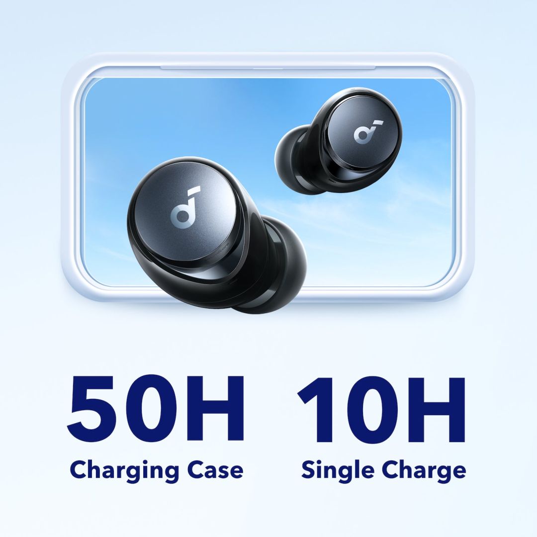 ANKER Soundcore Space A40 Bluetooth Headset Black