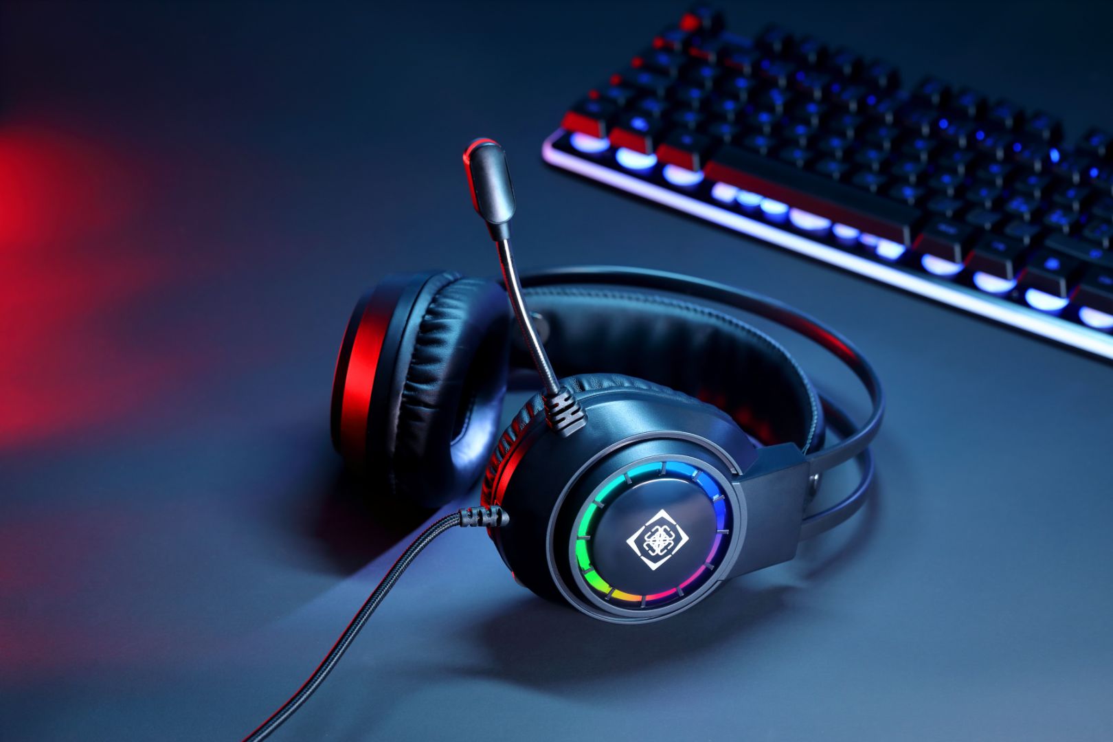 Deltaco DH220 Stereo Gaming Headset Black
