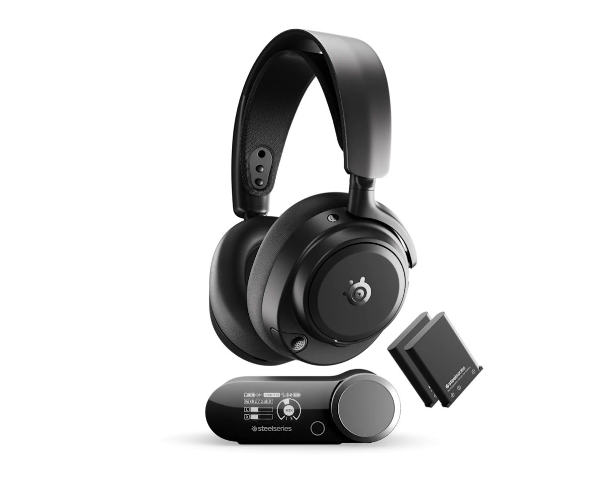 Steelseries Arctis Nova Pro Omni Wireless Bluetooth Gaming Headset Black