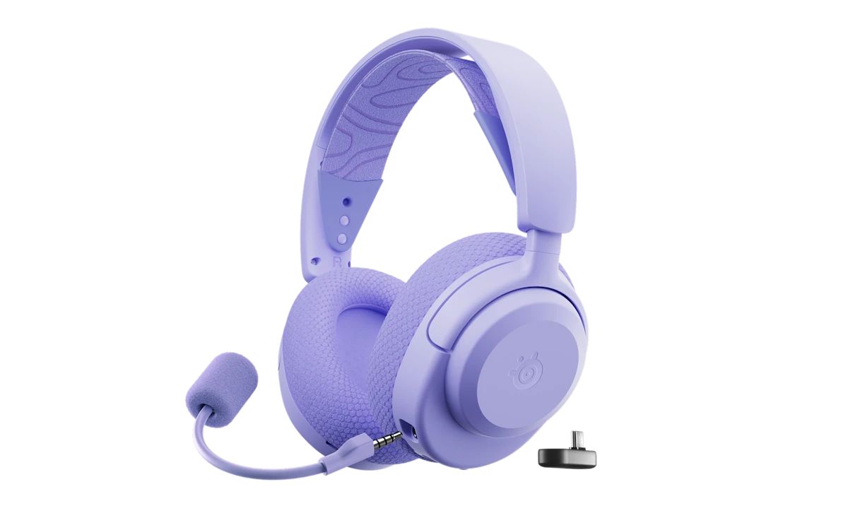 Steelseries Arctis Nova 3 PC Wireless Bluetooth Gaming Headset Levander