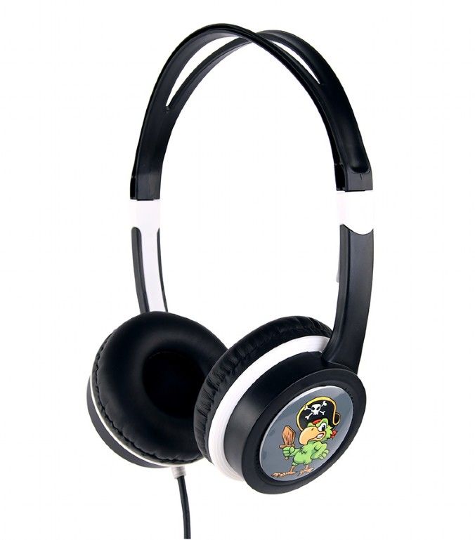 Gembird MHP-JR-BK Headphones for Kids Black