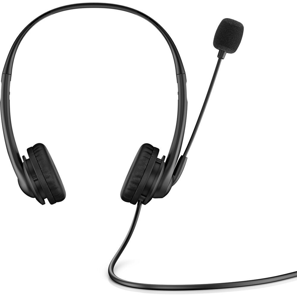 HP G2 3.5mm Stereo Headset Black