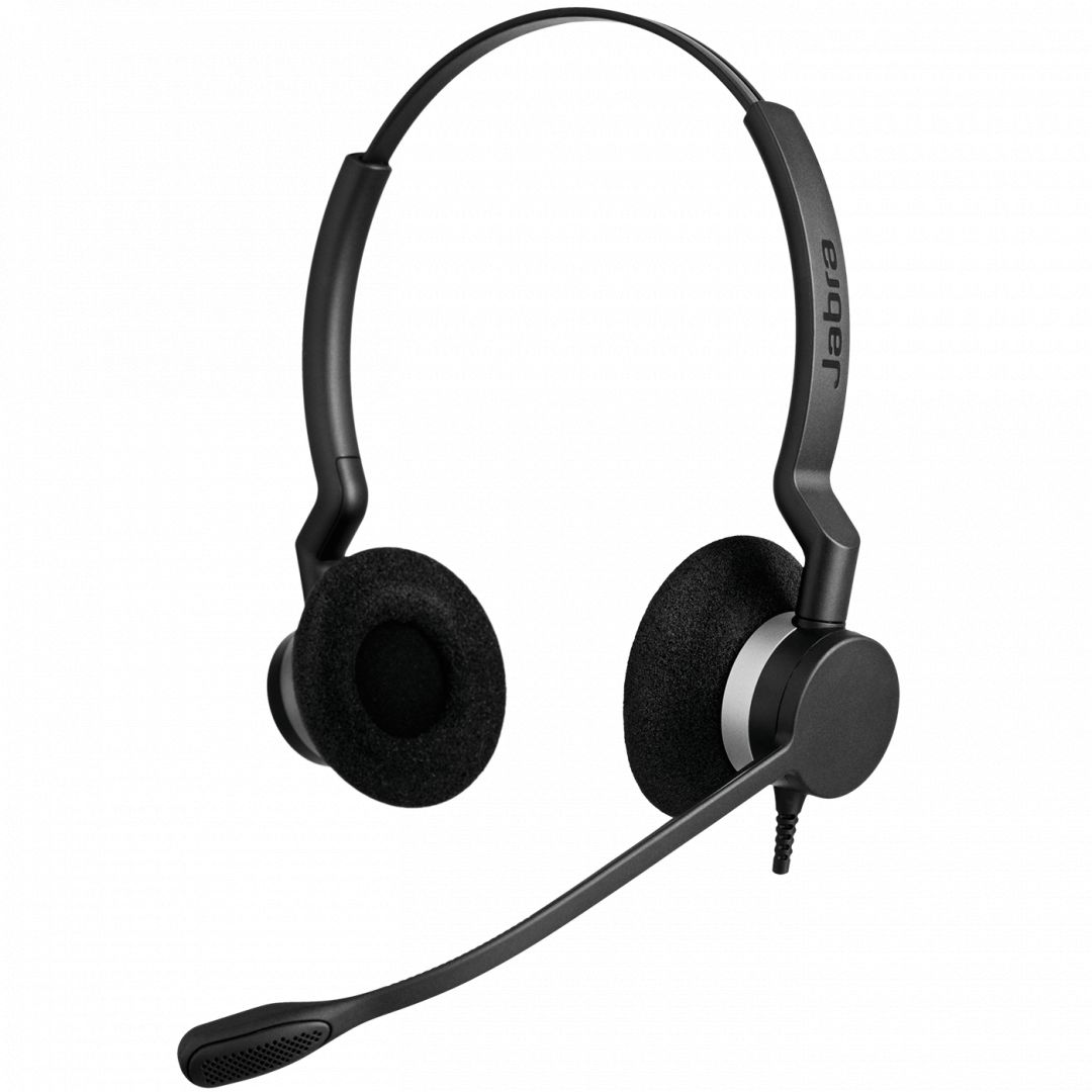 Jabra Biz 2300 Duo QD NC Headset Black