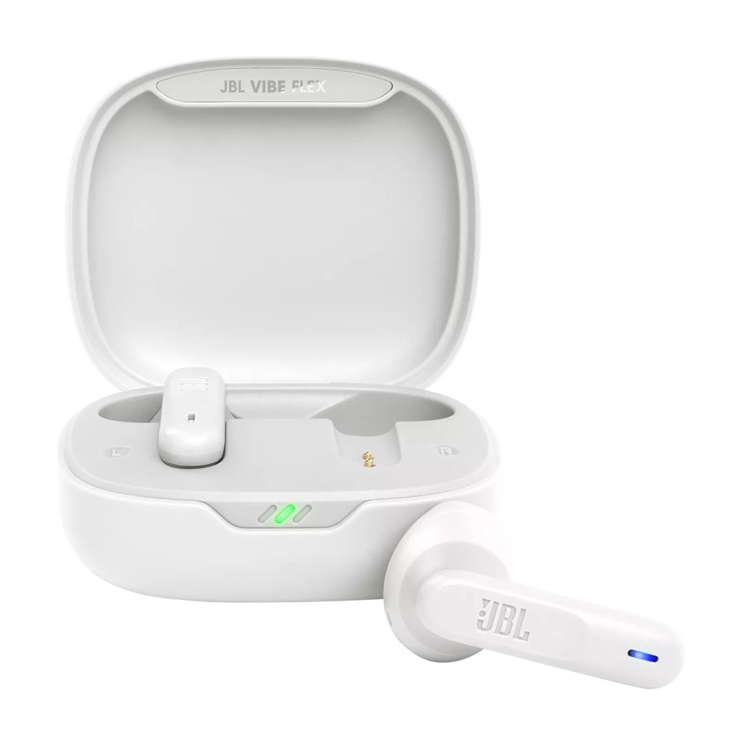 JBL Vibe Flex Wireless In-Ear Earbuds White