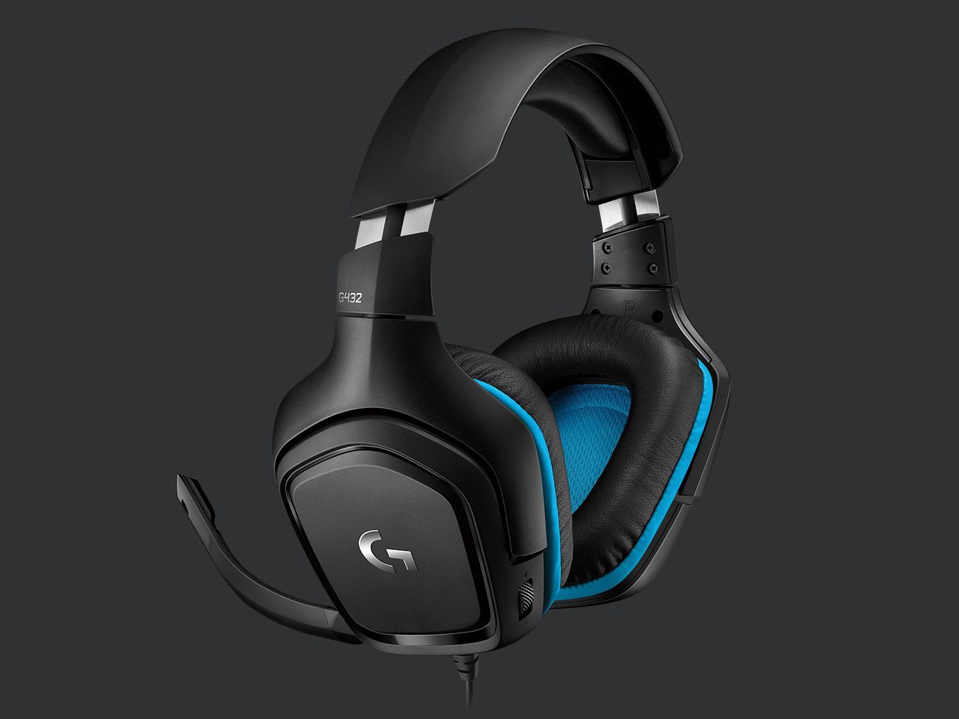 Logitech G432 7.1 Gamer Headset Black