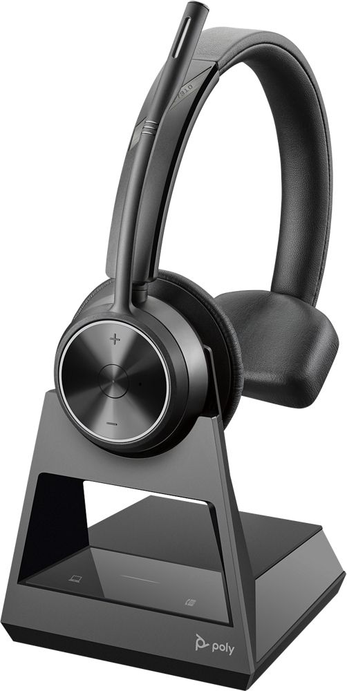 Poly Plantronics Savi 7310 Office Microsoft CD Mono Wireless DECT Headset EU Black