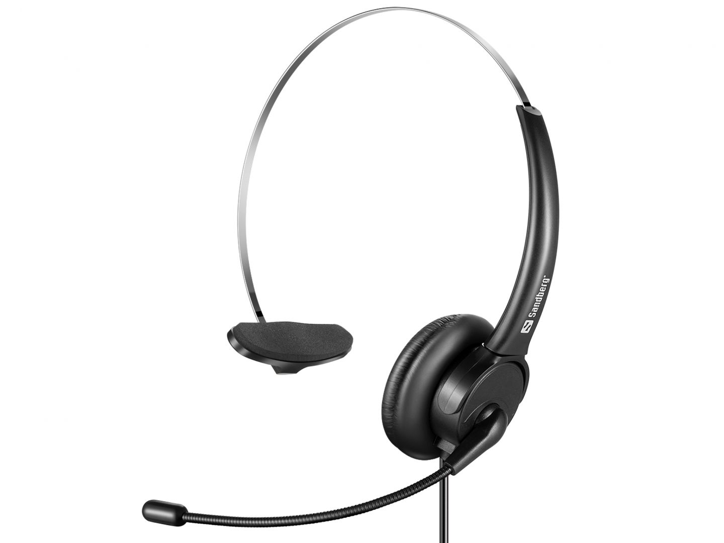 Sandberg USB Office Headset Mono Black