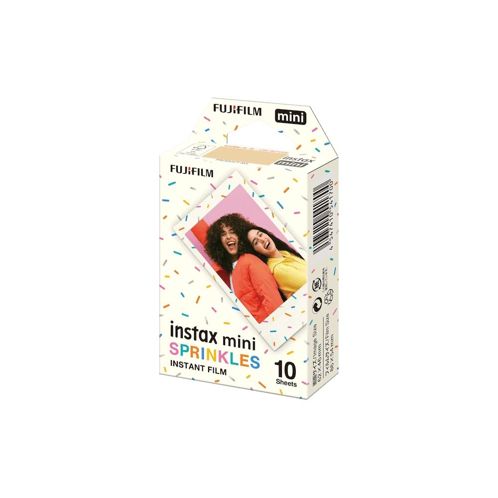 Fujifilm Instax Mini Black Film Sprinkles 10db