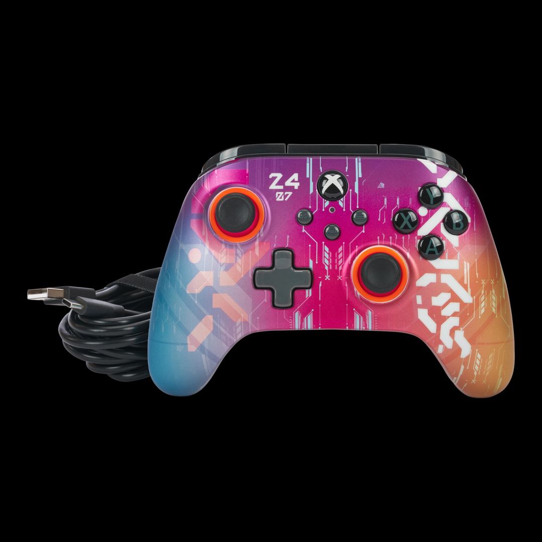 PowerA Advantage Wired Controller for Xbox Series X|S Purple Camo
