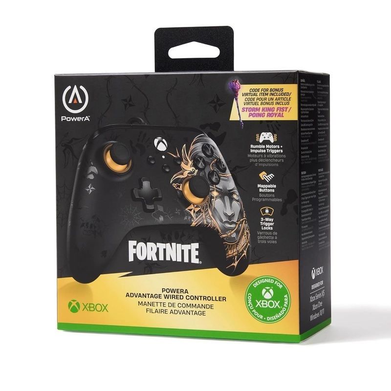 PowerA Advantage Wired Controller for Xbox Series X|S Fortnite Midas