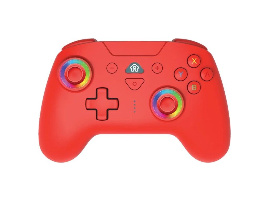 Subsonic Wireless LED Controller for Nintendo Switch Red