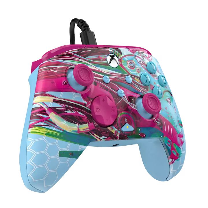 PDP Rematch Dreams Glow Controller for Xbox Series X/S & PC Multicolor