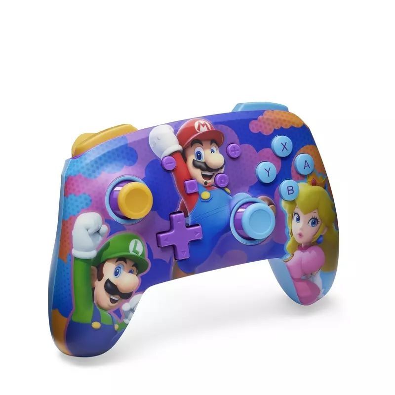 PowerA Enhanced Wireless Controller for Nintendo Switch Color Splash Heroes