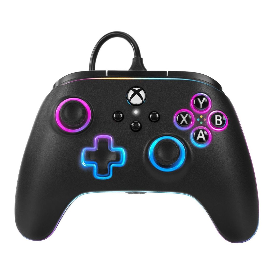 PowerA Advantage Wired Controller for Xbox Series X|S Gamepad Lumectra Black