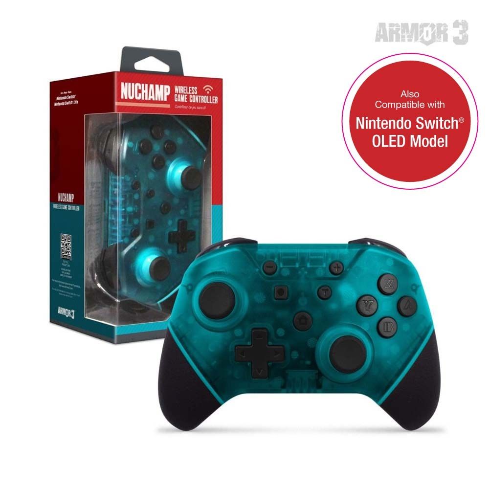 ARMOR3 NuChamp Nintendo Switch Gamepad Turquoise