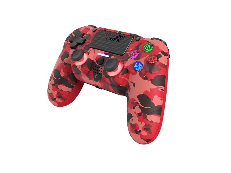 Dragonshock Mizar Bluetooth Gamepad Red Camo