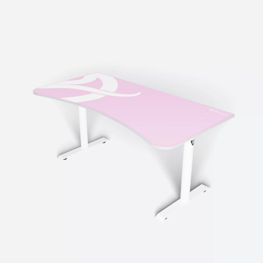 Arozzi Arena Gaming Desk White/Pink