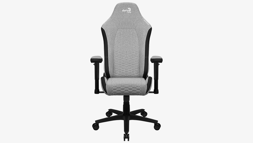 Aerocool CROWN AeroWeave Gaming Chair Ash Grey