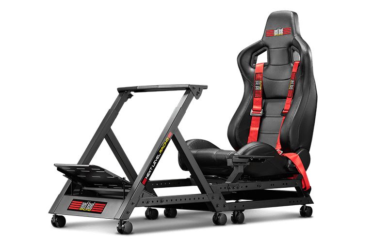 Next Level Racing GTtrack Racing Simulator cockpit Black