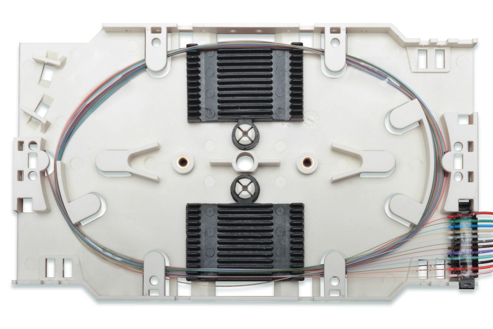 Assmann A-96933-02-APC 12 LC, 9/125µ optikai adapter 1 dB Beige